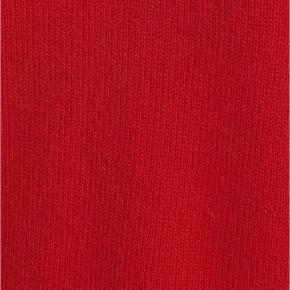 Coach 1941 Red Intarsia Sweater M 100% Cashmere Vintage Car Rare HTF NWOT NEW - Picture 16 of 16